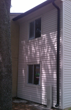 Brown Gutter Installation in Jacksonville FL